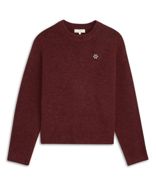 IZE sweater Burgundy - Dresses Boutique B.V.