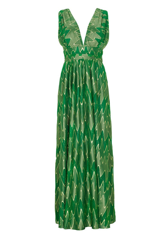 Laina leaf twist sales dress