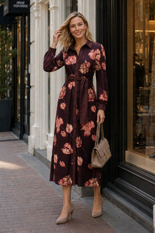 Reneila flower dress - Dresses Boutique B.V.