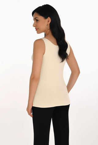 Knit Camisole RN Vanilla - Dresses Boutique B.V.