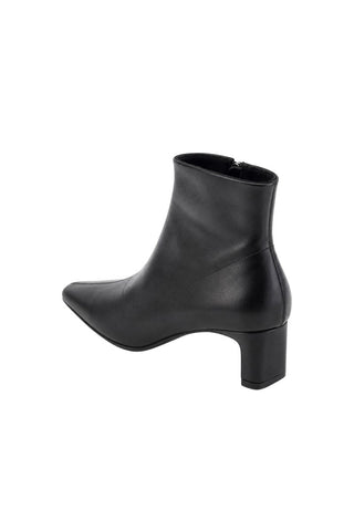 Leder enkel laars - Dresses Boutique B.V.