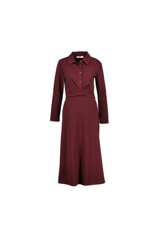 Liverpool dress Bordeaux - Dresses Boutique B.V.