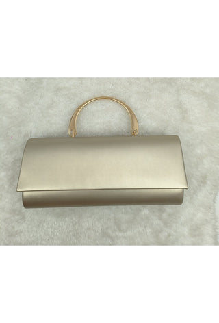 Long shiny clutch Gold - Dresses Boutique B.V.