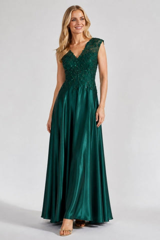 Ziani satin dress - Dresses Boutique B.V.