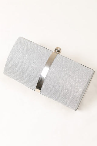 Mana clutch Silver - Dresses Boutique B.V.