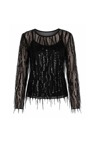 Maren sequin top - Dresses Boutique B.V.