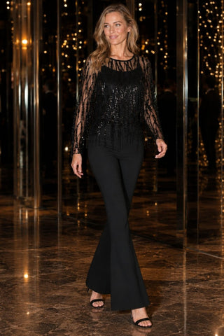 Maren sequin top - Dresses Boutique B.V.