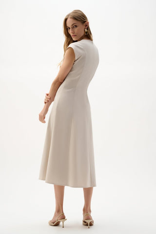 Melange Millennium Fit And Flare Dress - Dresses Boutique B.V.