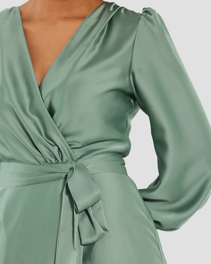 Messel dress Aloe Green