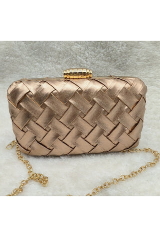 Milana clutch Champagne - Dresses Boutique B.V.