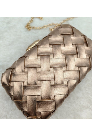 Milana clutch Champagne - Dresses Boutique B.V.
