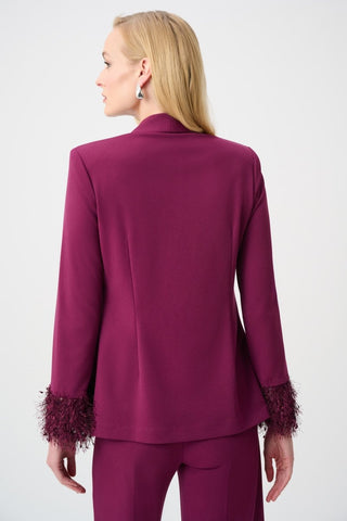 Nana Fitted Blazer With Fringe - Dresses Boutique B.V.