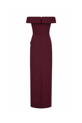 OffShoulderColumnGown_PinotNoir_2
