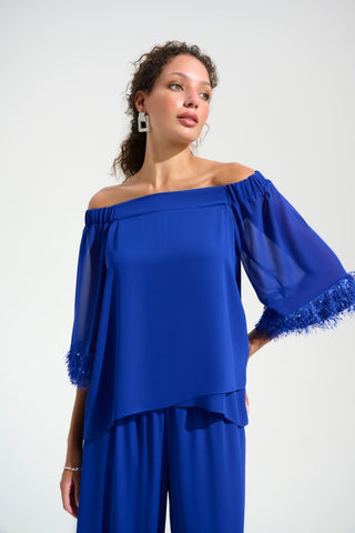Off Shoulder Trapeze Top - Dresses Boutique B.V.