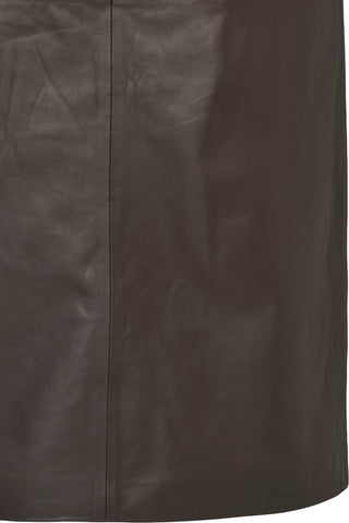 1034PBOLalia leather skirt