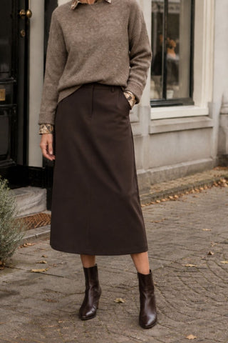 4159PBOComfortFlota skirt - Dresses Boutique B.V.