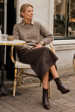 4159PBOComfortFlota skirt - Dresses Boutique B.V.