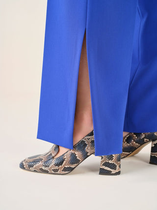 Plain wide pantalon - Dresses Boutique B.V.