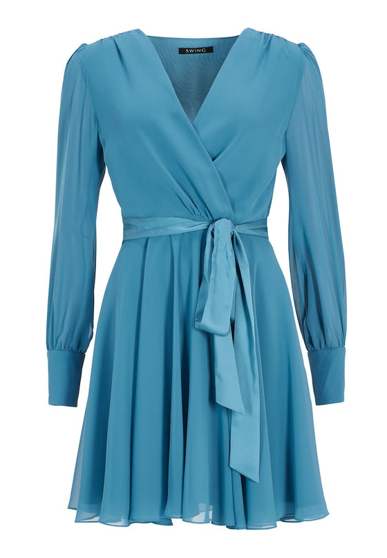 Renzi dress Aqua Blue