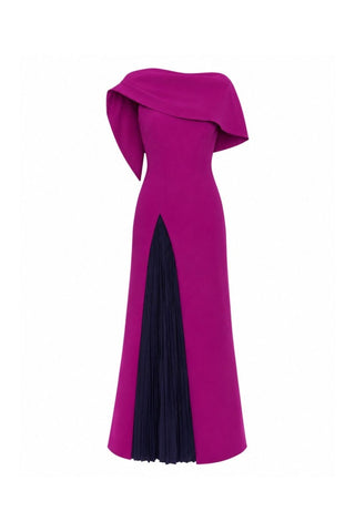 Riania plisse dress - Dresses Boutique B.V.
