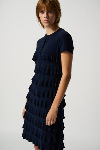 Ruffle X dress - Dresses Boutique B.V.