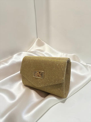 Sarta clutch Champagne - Dresses Boutique B.V.