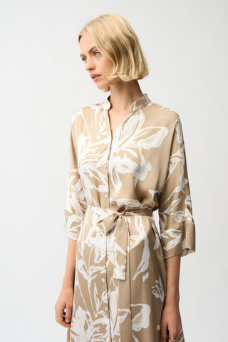 SatinFloralPrintTrapezeShirtDressBeigeVanilla__5