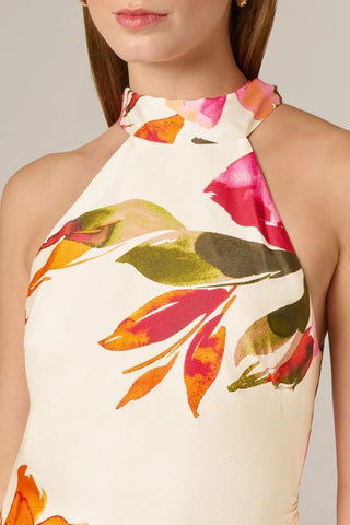 Satin flower dress - Dresses Boutique B.V.