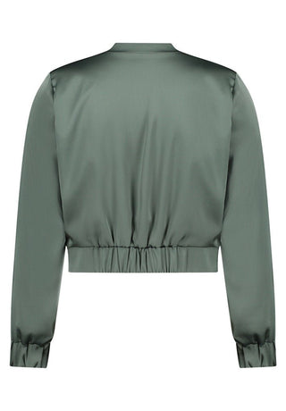 Satin short jacket - Dresses Boutique B.V.