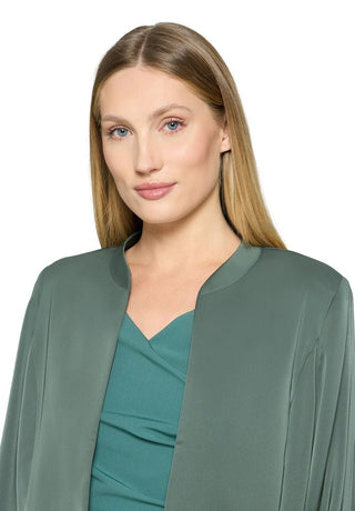 Satin short jacket - Dresses Boutique B.V.