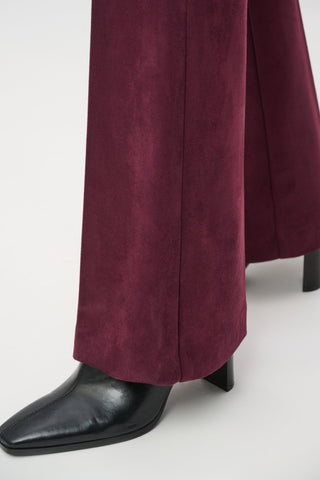 Scuba Suede Flared Pull - On Pants - Dresses Boutique B.V.