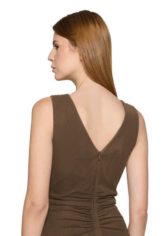 Siendi dress Brown Diamond - Dresses Boutique B.V.
