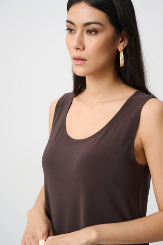 Silky Knit Scoop Neck Camisole - Dresses Boutique B.V.