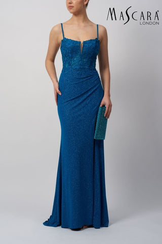 Sterre dress Teal - Dresses Boutique B.V.