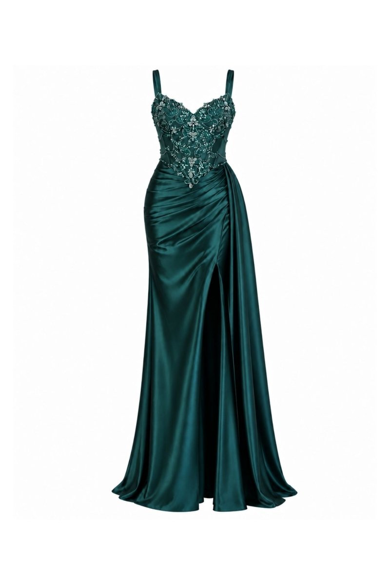 Tania satin dress
