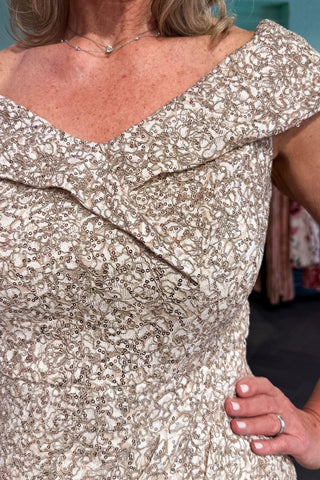 Vileria dress Champagne - Dresses Boutique B.V.