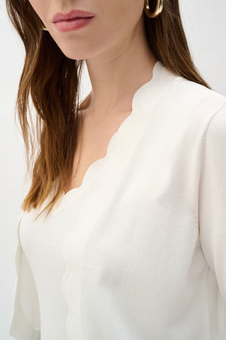 Viscose Sweater Knit Fitted Bolero Cardigan - Dresses Boutique B.V.