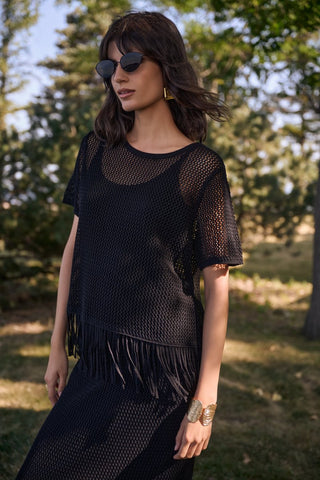 ViscoseSweaterKnitTopWithFringeTrim_Black_2