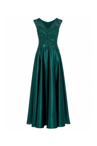 Ziani satin dress - Dresses Boutique B.V.