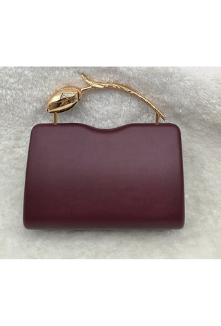 Zyri clutch Burgundy - Dresses Boutique B.V.