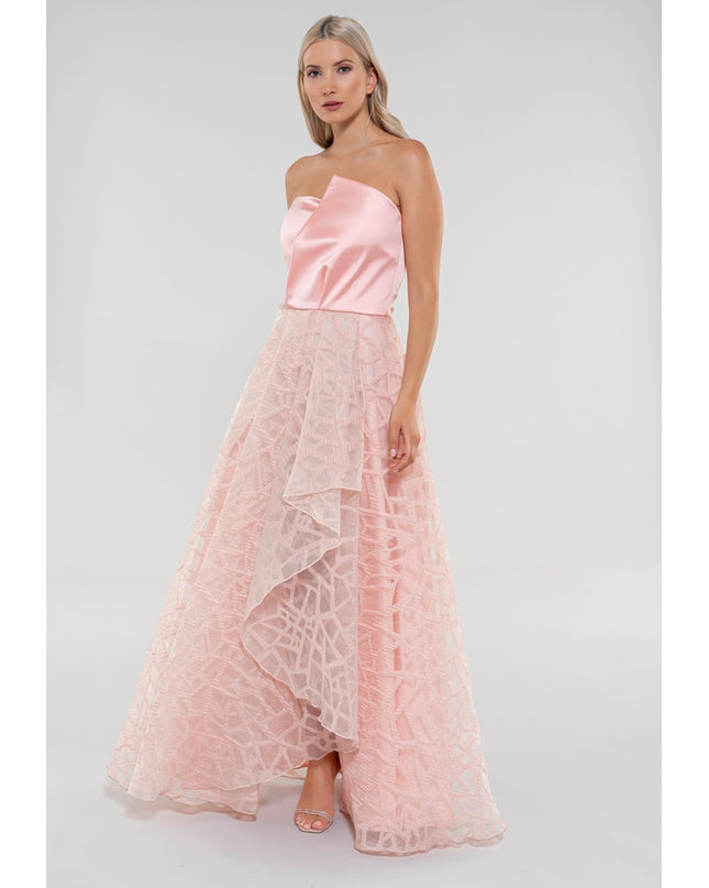 SWING - Angele dress - Gala jurken - 34 / Flamingo - Dresses Boutique jurkenwinkel Sittard