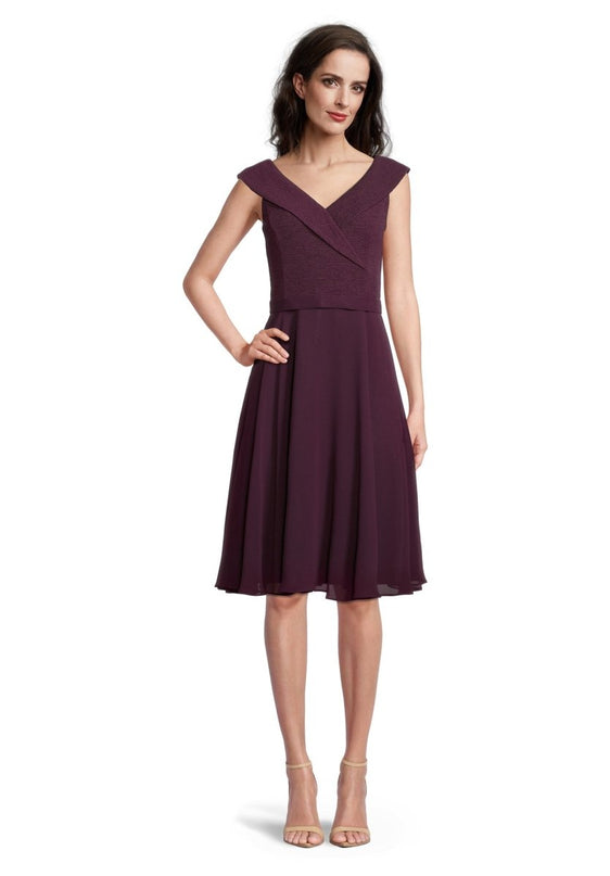 Vera Mont Abito Da Sera Donna – Eleganza Moderna In Raso, Modello Avvolgente, Colore Blu