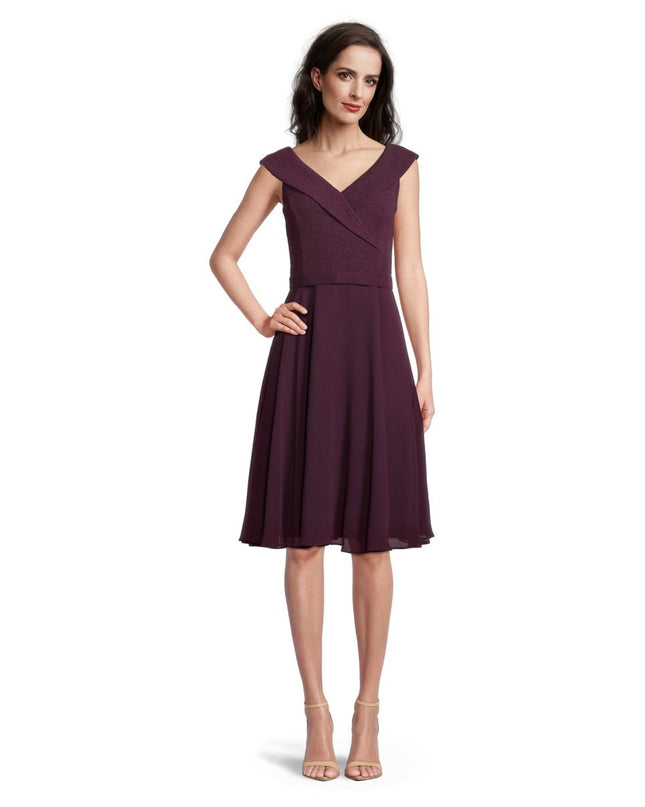 Vera Mont Abito Da Sera Donna – Eleganza Moderna In Raso, Modello Avvolgente, Colore Blu