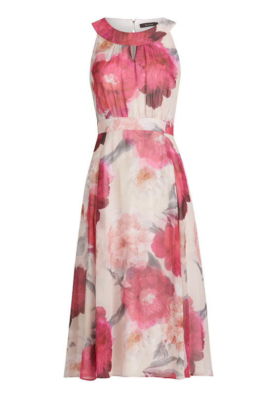 Vera Mont - Beautiful flower dress Fuchsia - Jurken -  - Dresses Boutique jurkenwinkel Sittard