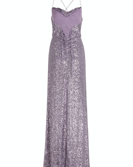 Belli dress Lilac silver