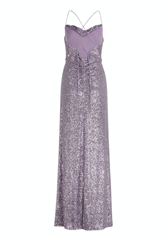 Belli dress Lilac silver
