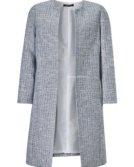SWING - Boucle blazer coat - Blazers & Boleros - 34 / Navy - Dresses Boutique jurkenwinkel Sittard