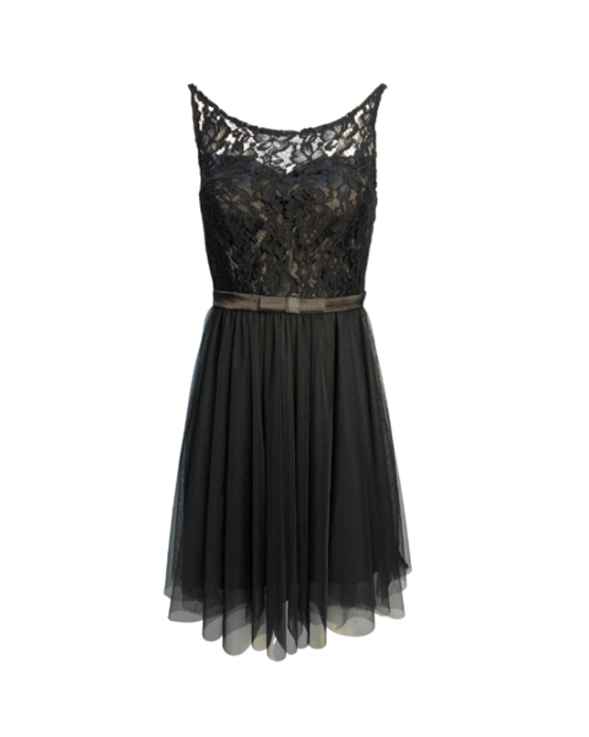 Dresses Boutique - Cocktail lace-dress -  - OneSize 36 t/m 40 / Black - Dresses Boutique jurkenwinkel Sittard