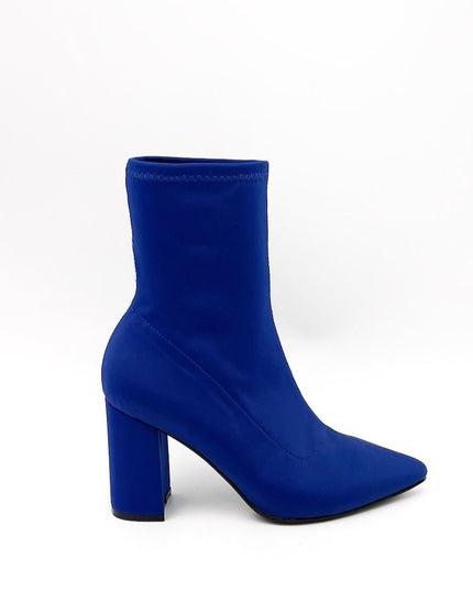 Dresses Boutique - Fabulous elastic boots - Schoenen - 36 / Kobalt - Dresses Boutique jurkenwinkel Sittard