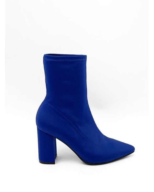Dresses Boutique - Fabulous elastic boots - Schoenen - 36 / Kobalt - Dresses Boutique jurkenwinkel Sittard